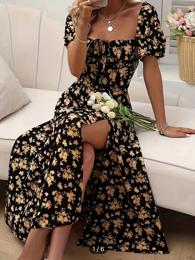Mirella™ | Feminin Blomsterkjole