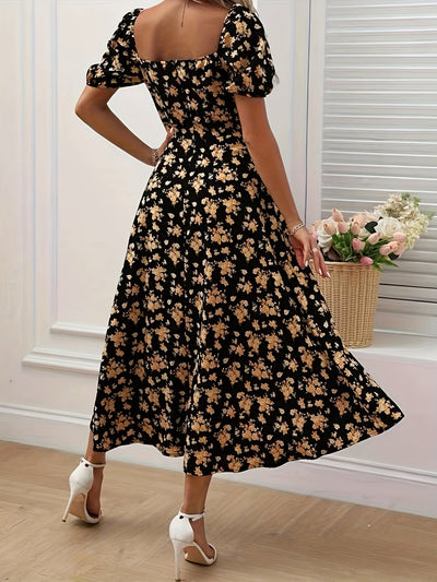 Mirella™ | Feminin Blomsterkjole