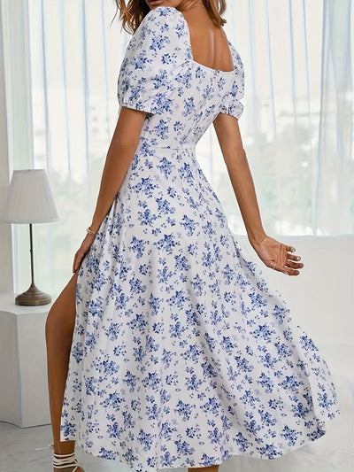 Mirella™ | Feminin Blomsterkjole
