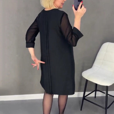 Lumina | Elegant Kjole Med Rund Hals