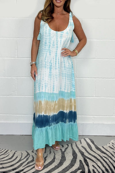 Tie-Dye Maxi Kjole