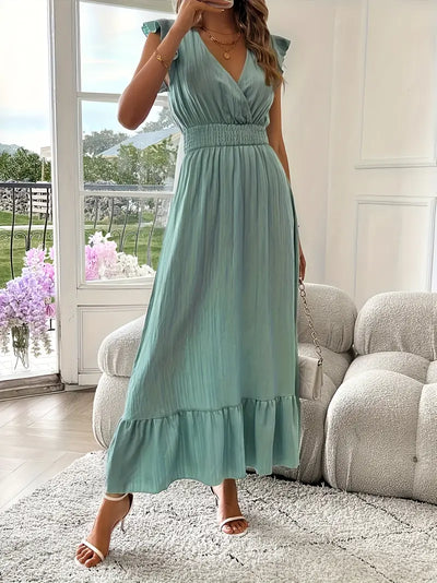 Felicia™ | Elegant Flæsekjole