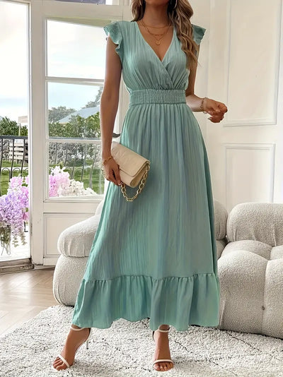 Felicia™ | Elegant Flæsekjole