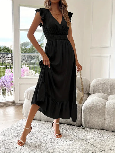 Felicia™ | Elegant Flæsekjole